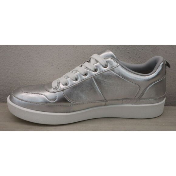 Vionic J0746L4020 Women's Sz 7M Silver Leather Elise Comfortable Walking Shoes - Picture 9 of 13